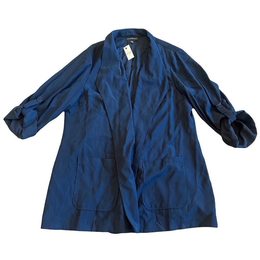 Lane Bryant Open-Front Lightweight Blazer Jacket Sweater Size 22/24 Women's NWT